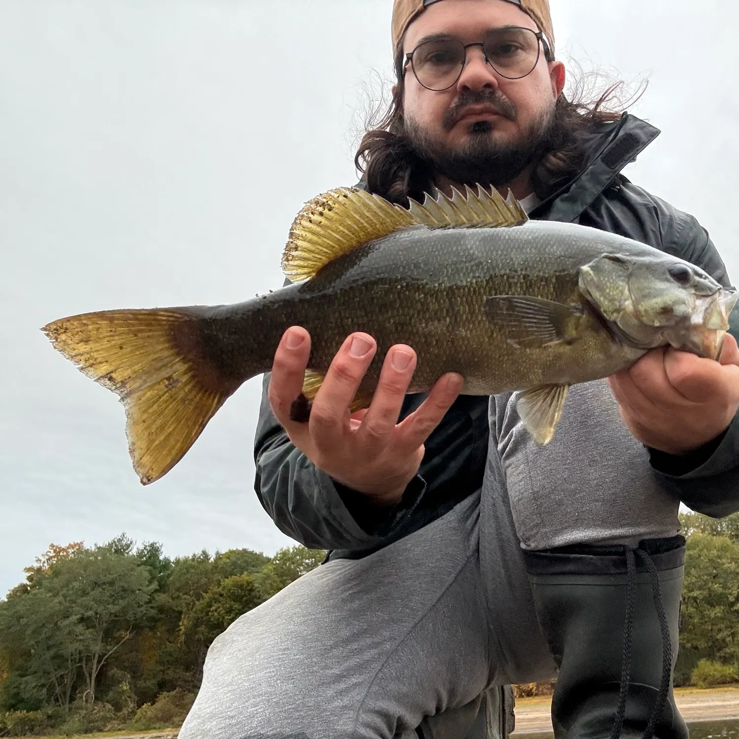 Smallmouth bass caught on Fishbrain