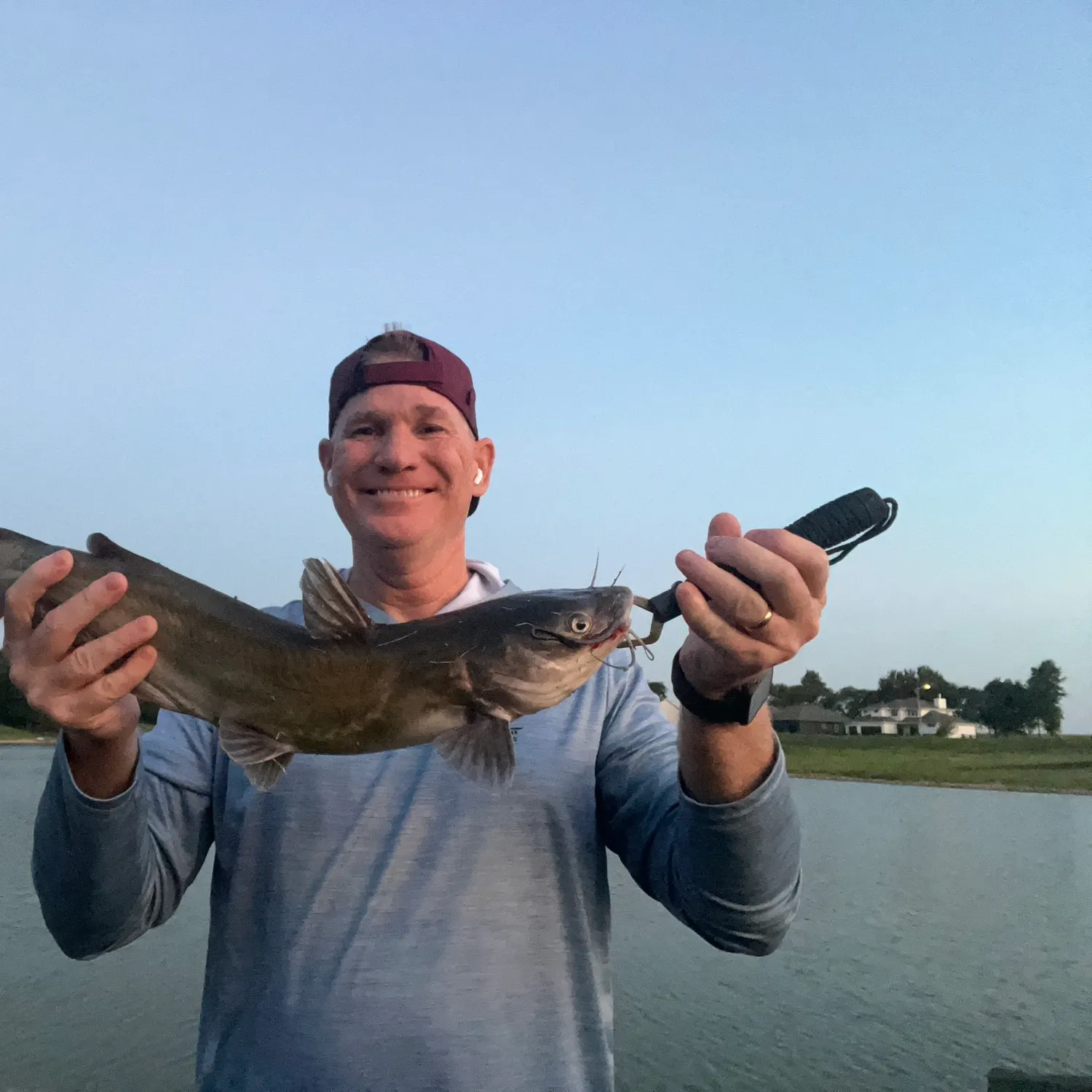 Channel catfish caught on Fishbrain