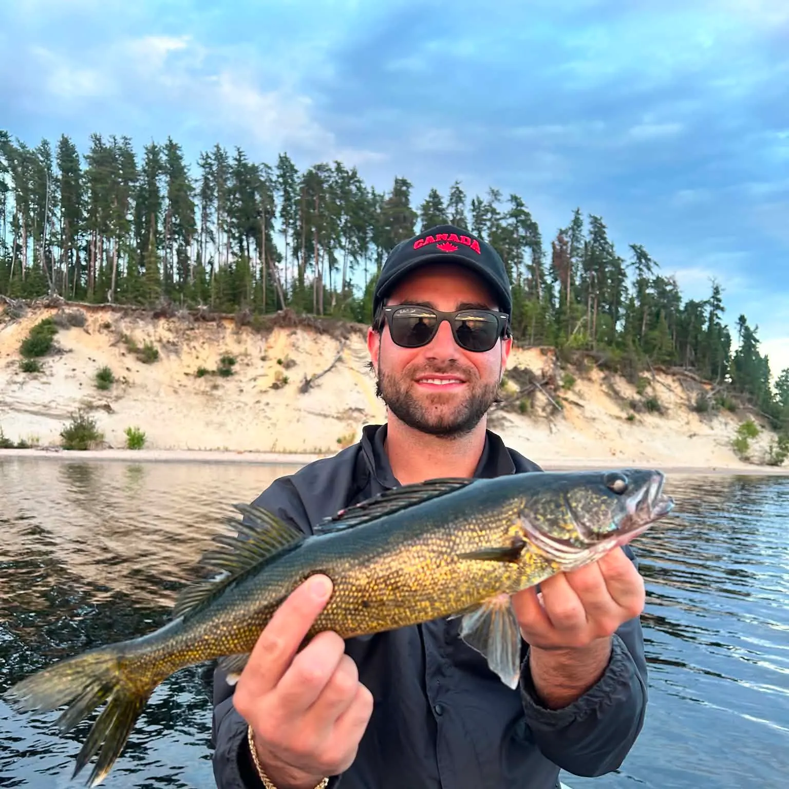 Walleye caught on Fishbrain