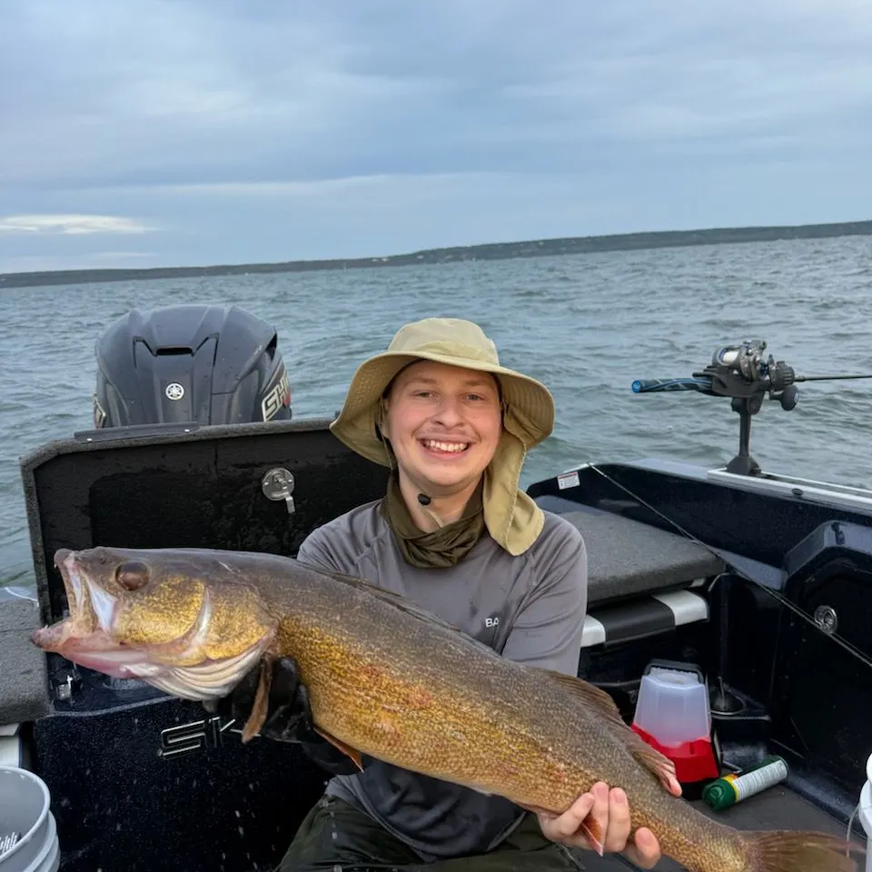 Walleye caught on Fishbrain