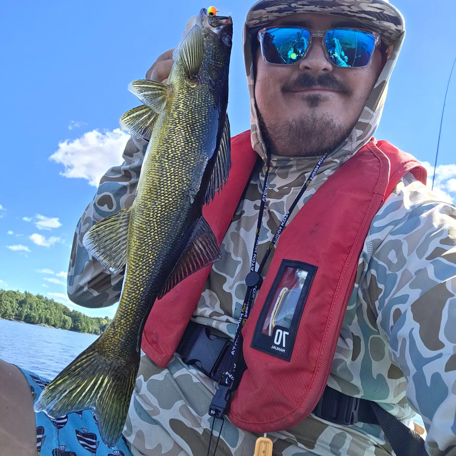 Walleye caught on Fishbrain