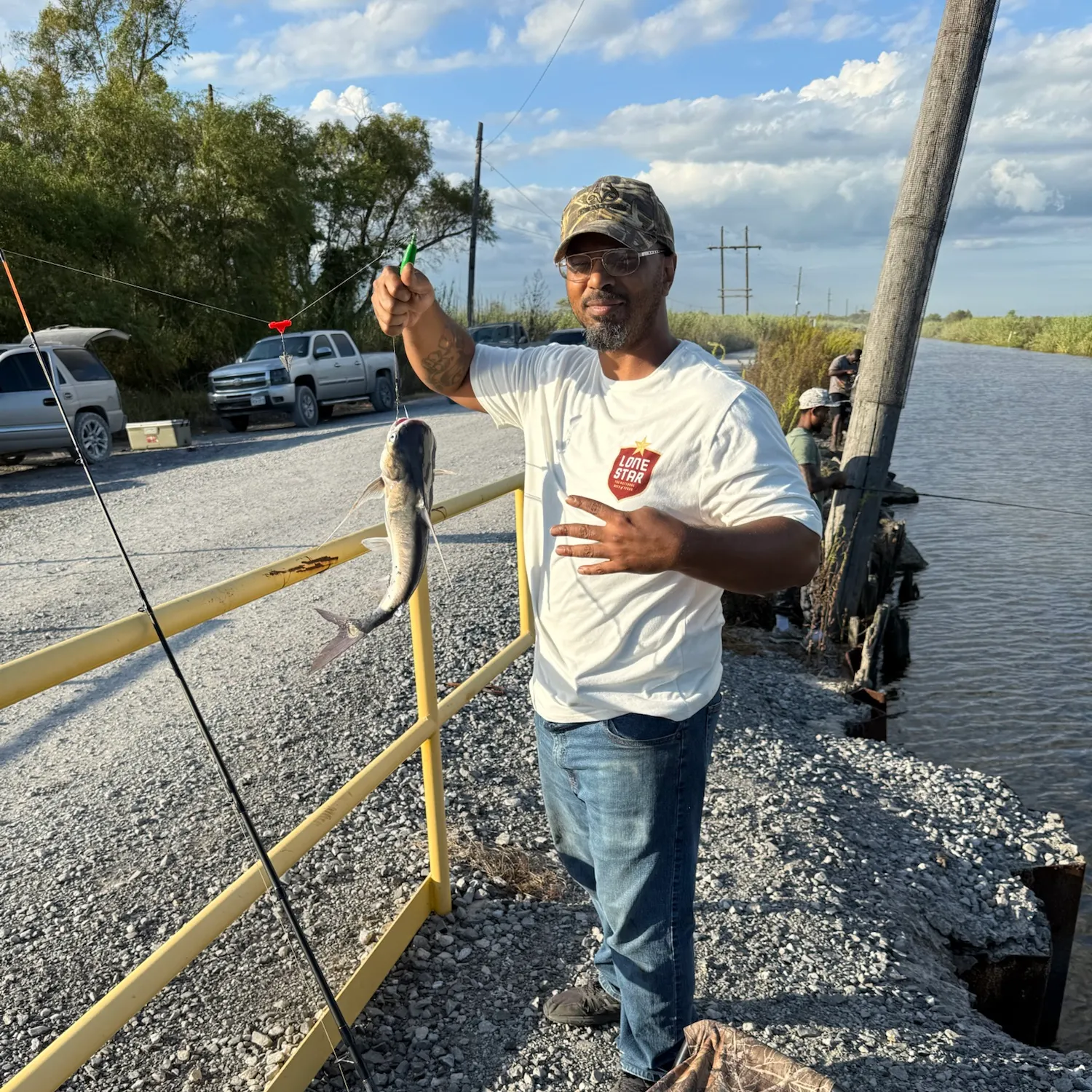 Gafftopsail sea catfish caught on Fishbrain