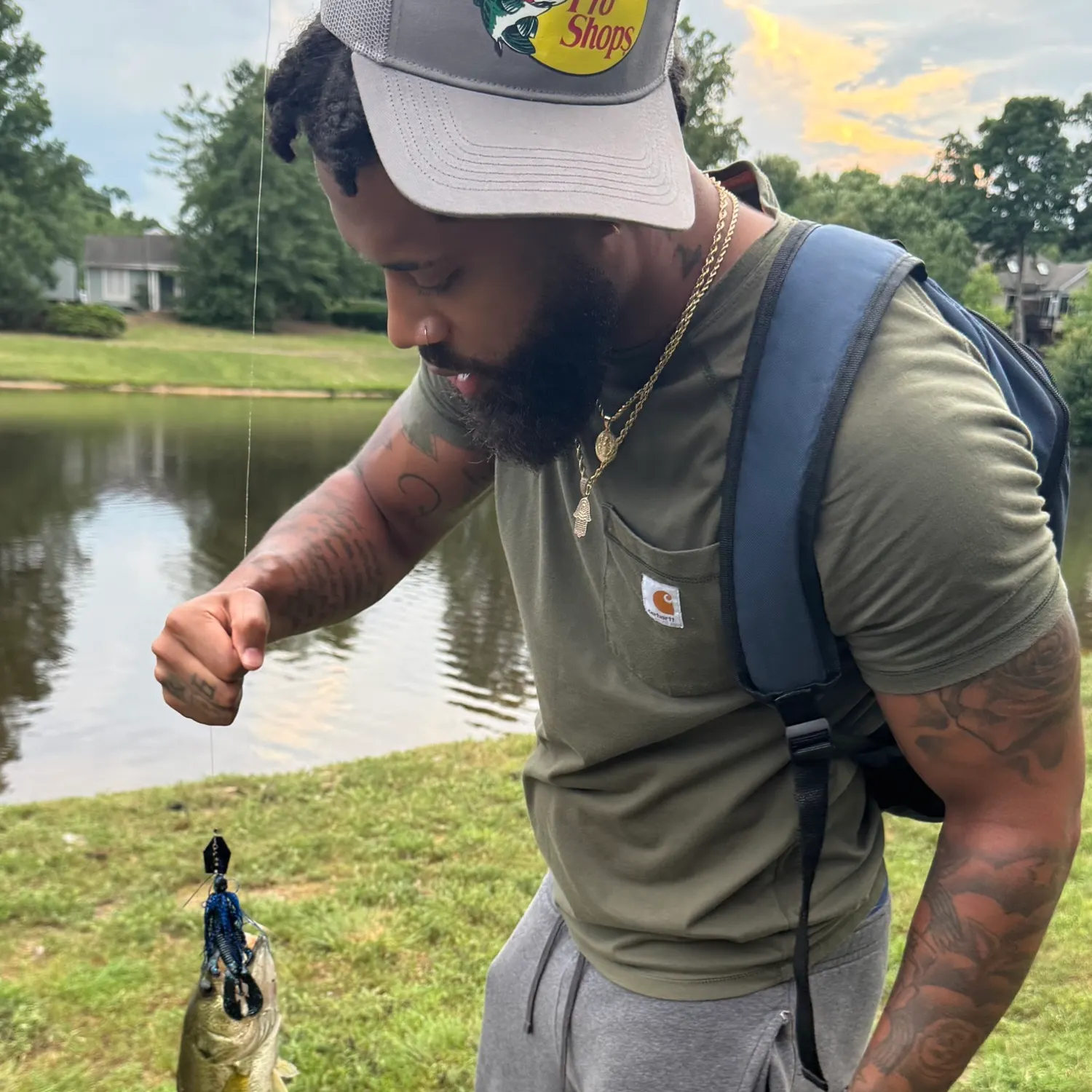 recently logged catches