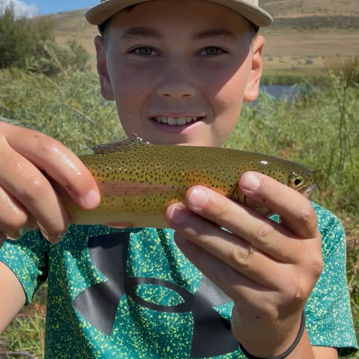 Rainbow trout caught on Fishbrain