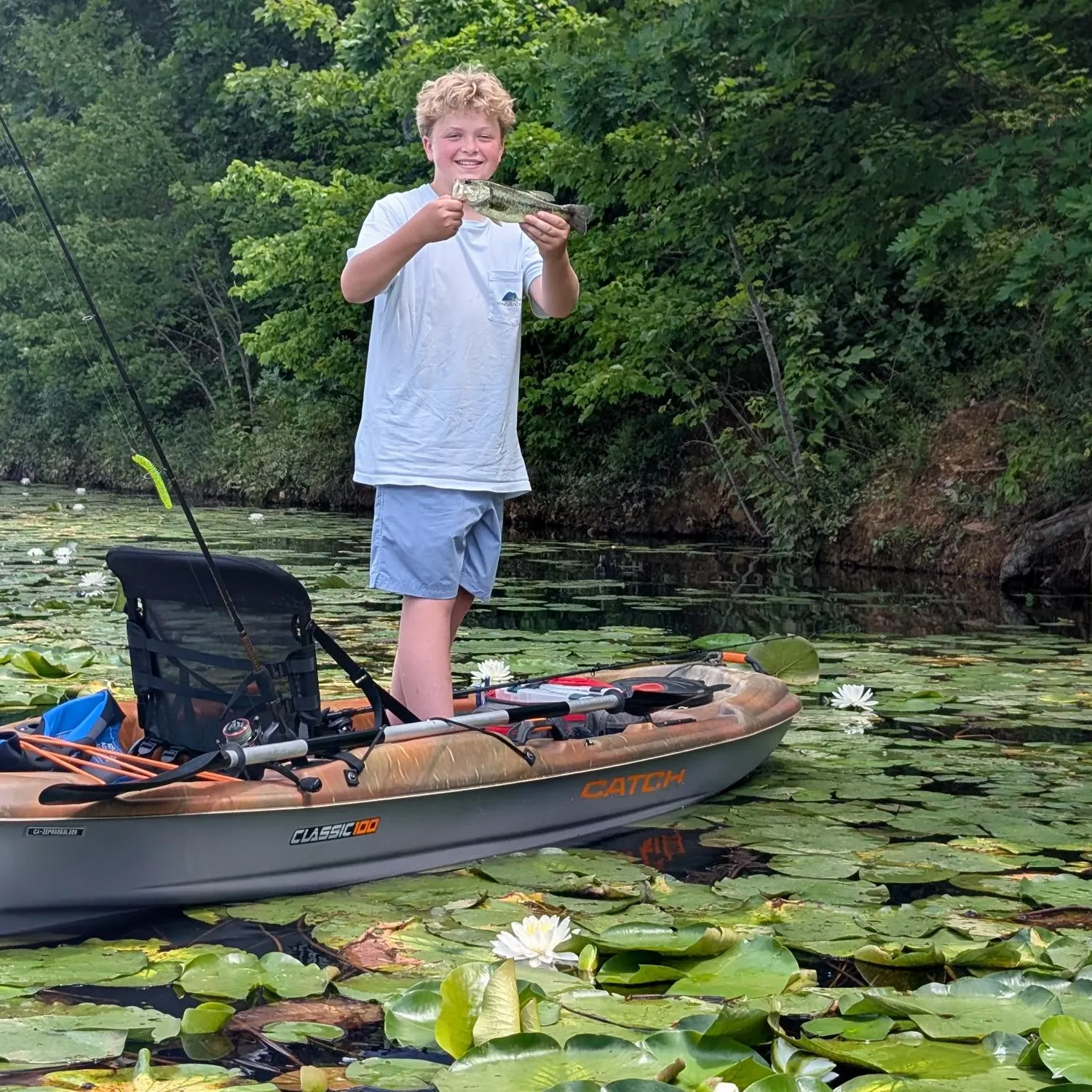 recently logged catches