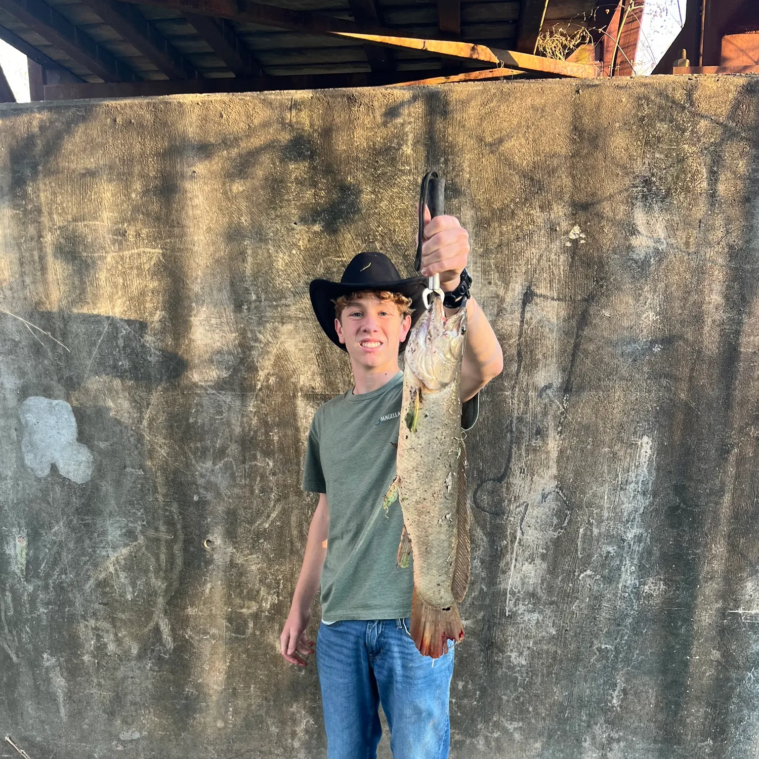 The most recent Eyetail bowfin catches on Fishbrain