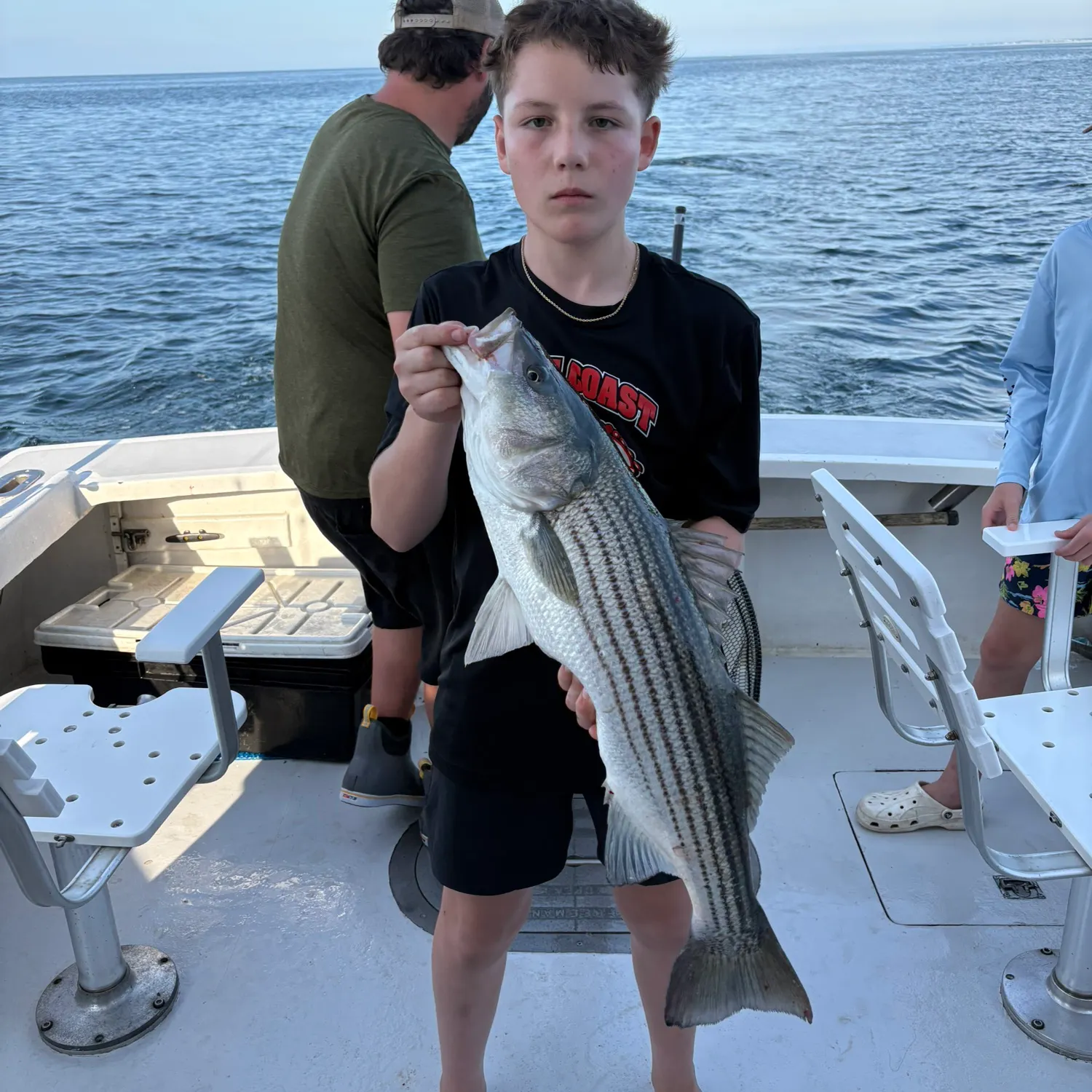 Striped bass caught on Fishbrain