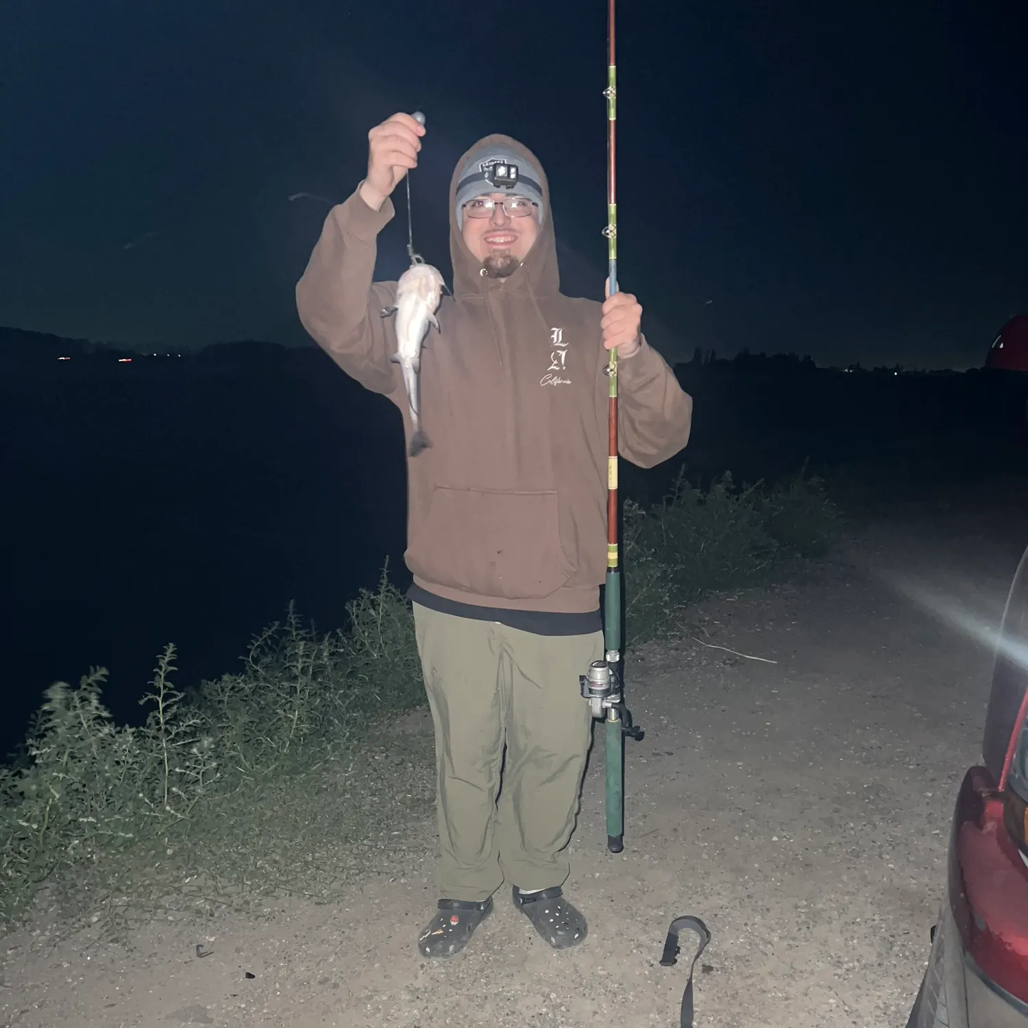 Channel catfish caught on Fishbrain