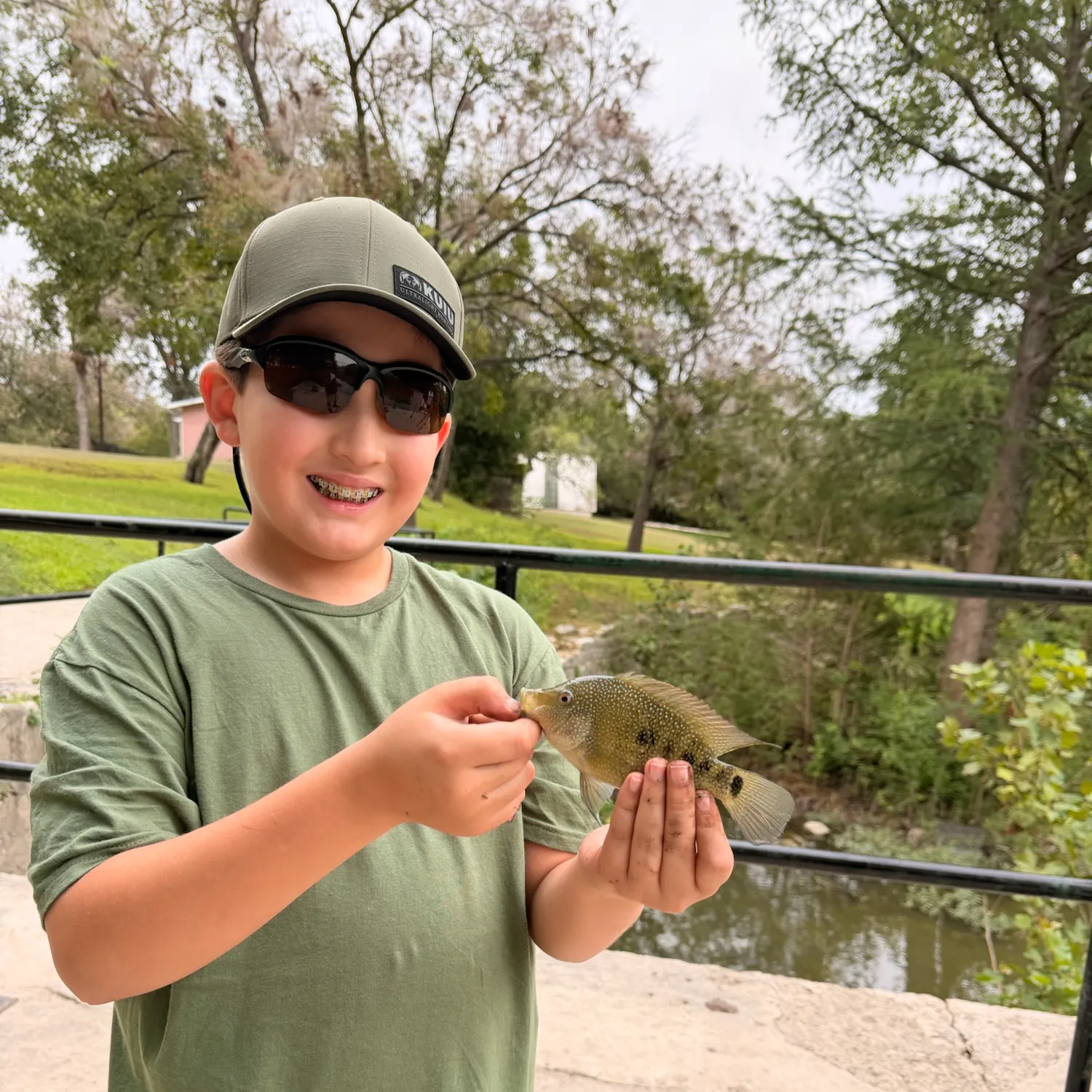 Rio Grande cichlid caught on Fishbrain