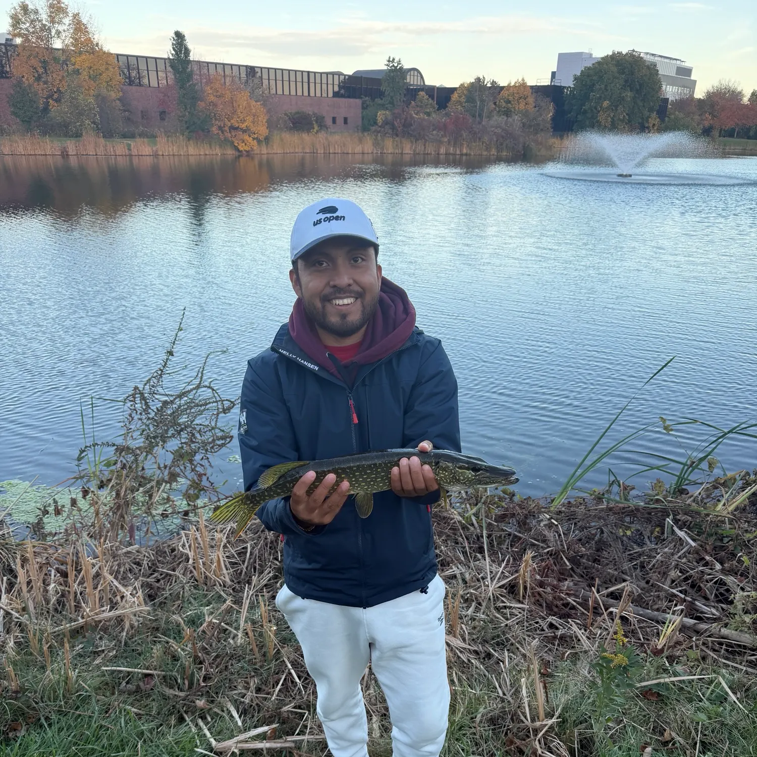 Northern pike caught on Fishbrain