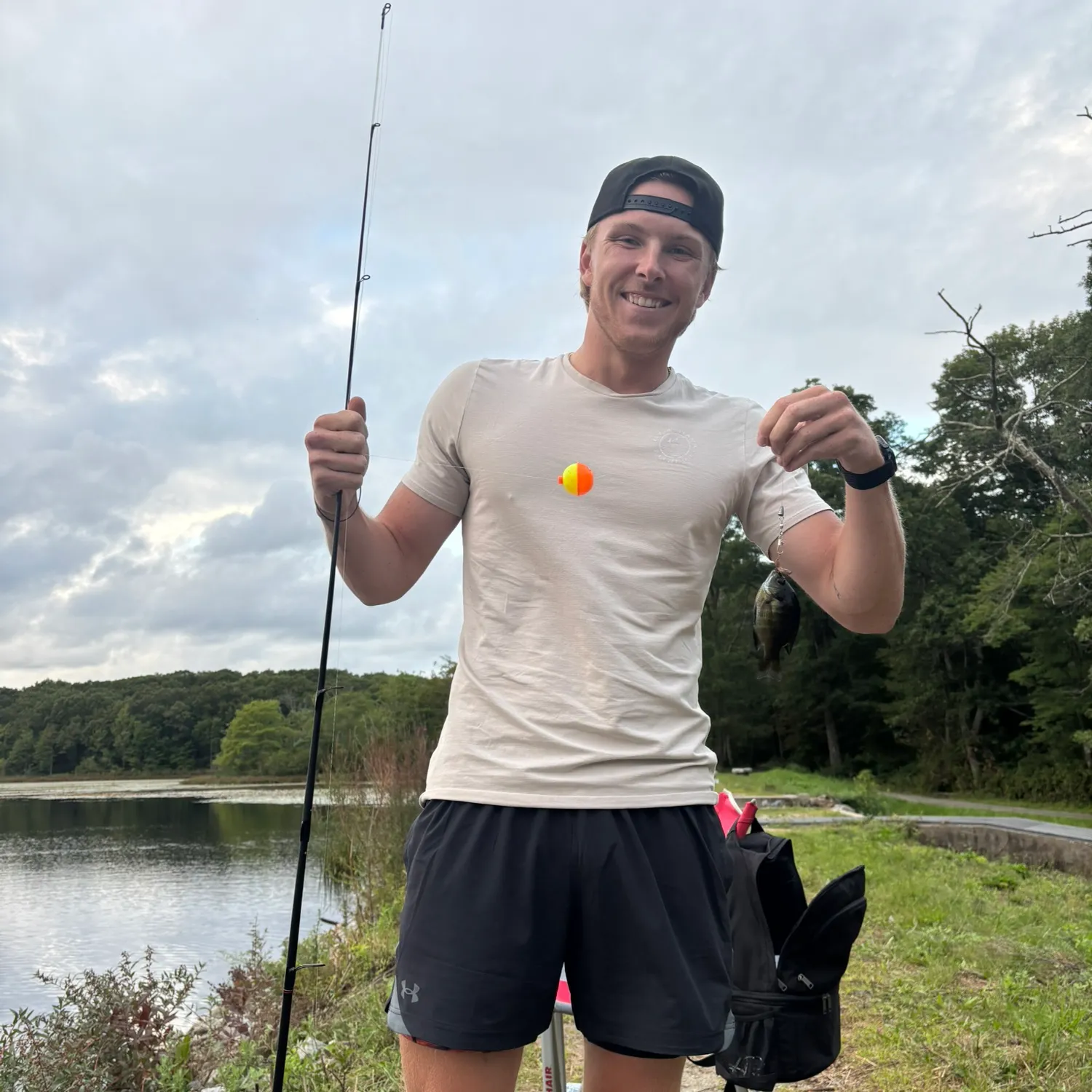 Bluegill caught on Fishbrain