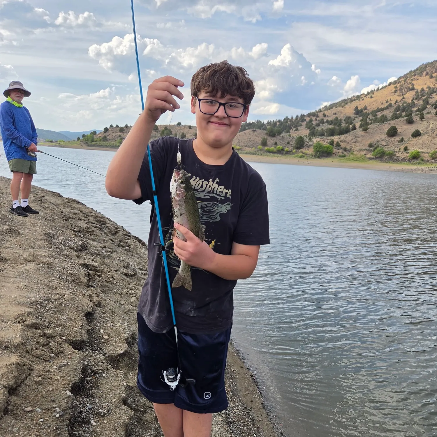 Rainbow trout caught on Fishbrain