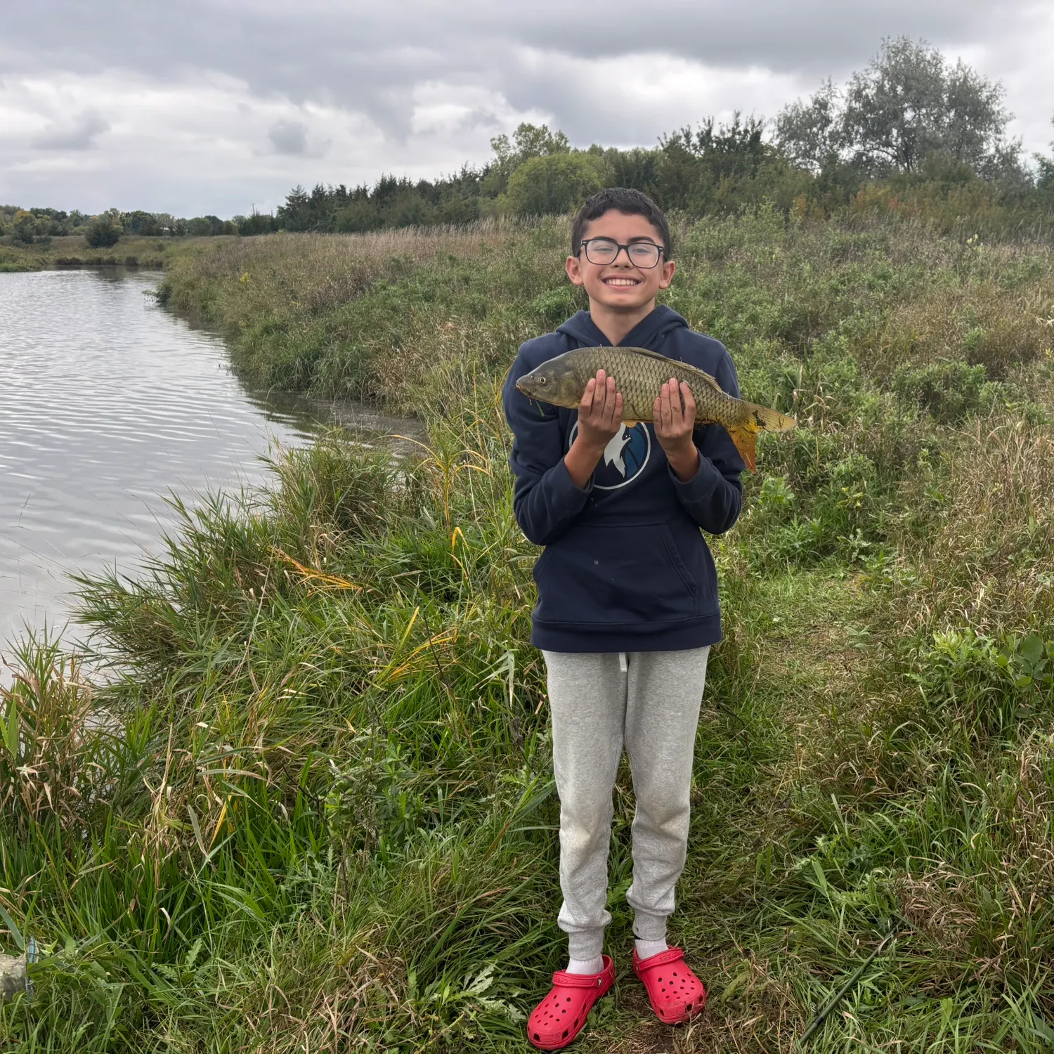 Common carp caught on Fishbrain