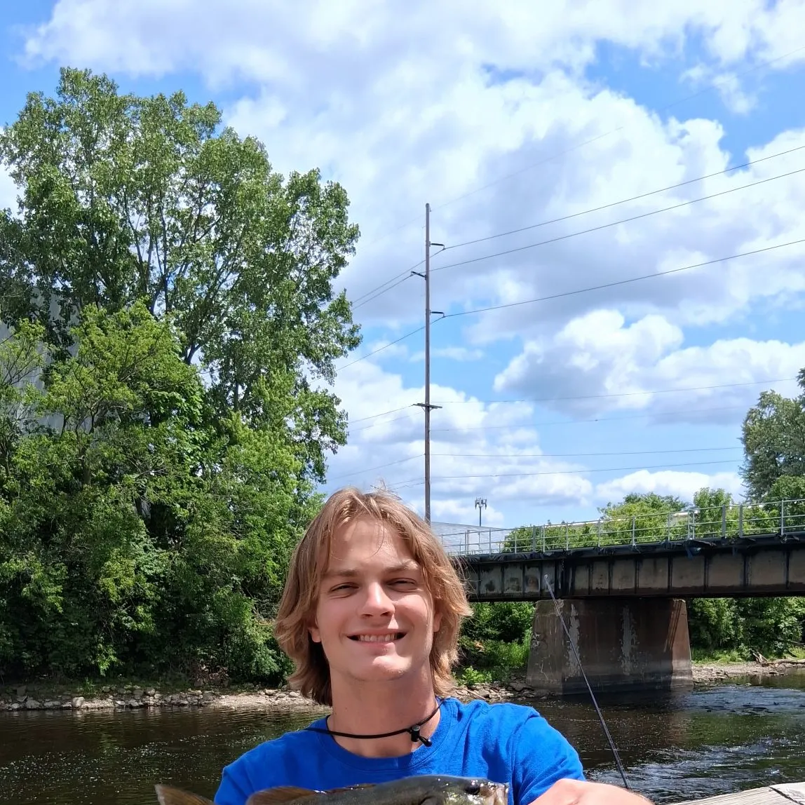 Smallmouth bass caught on Fishbrain