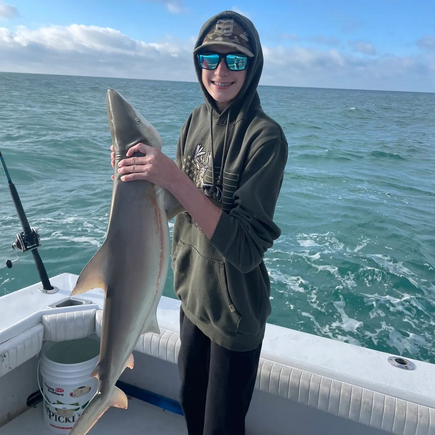 The most recent Blacknose shark catches on Fishbrain