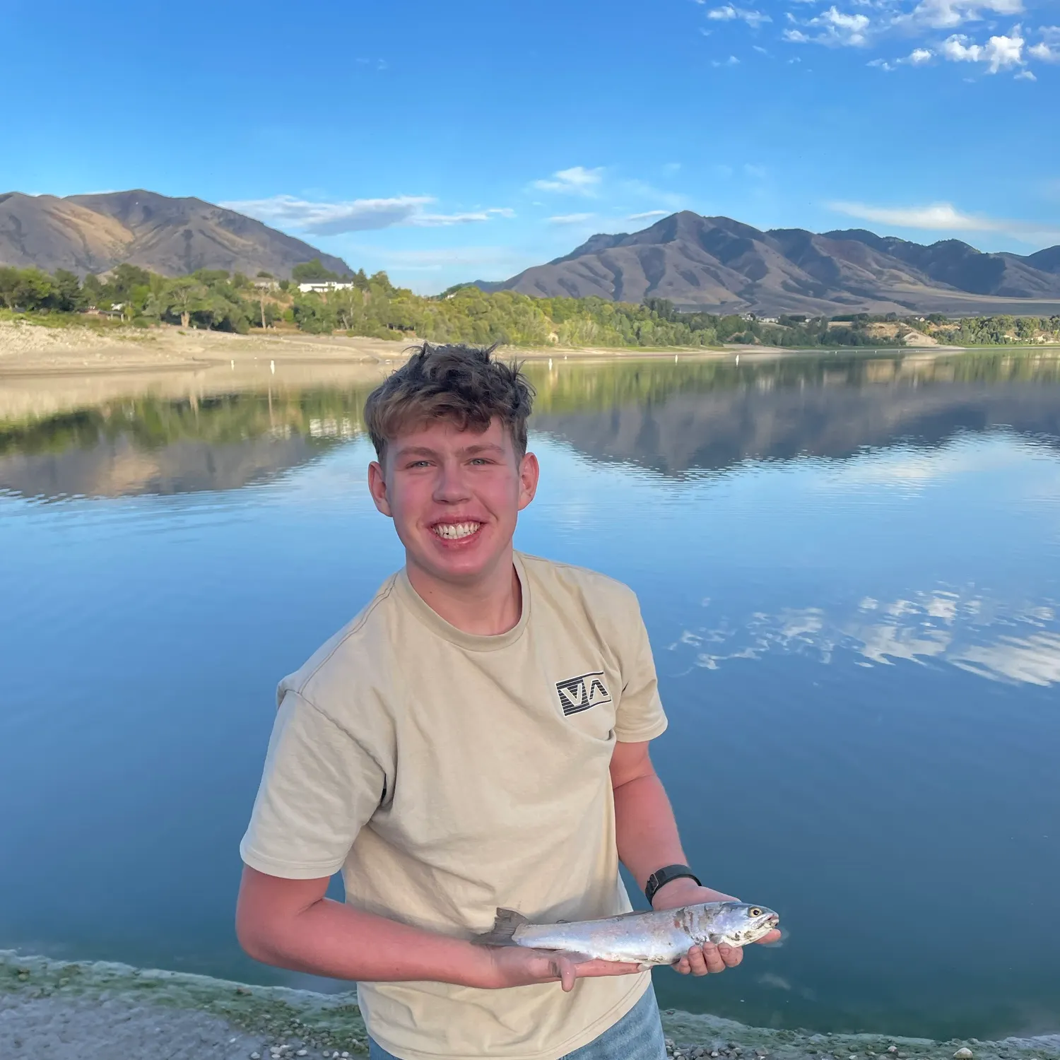 Rainbow trout caught on Fishbrain