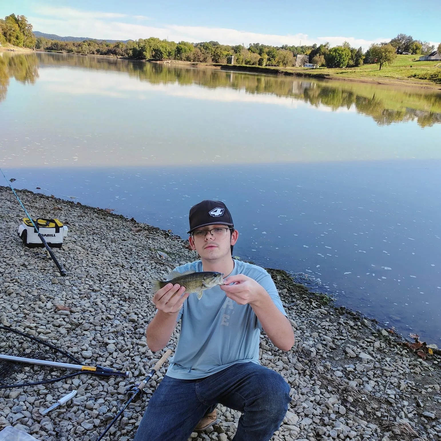 Smallmouth bass caught on Fishbrain