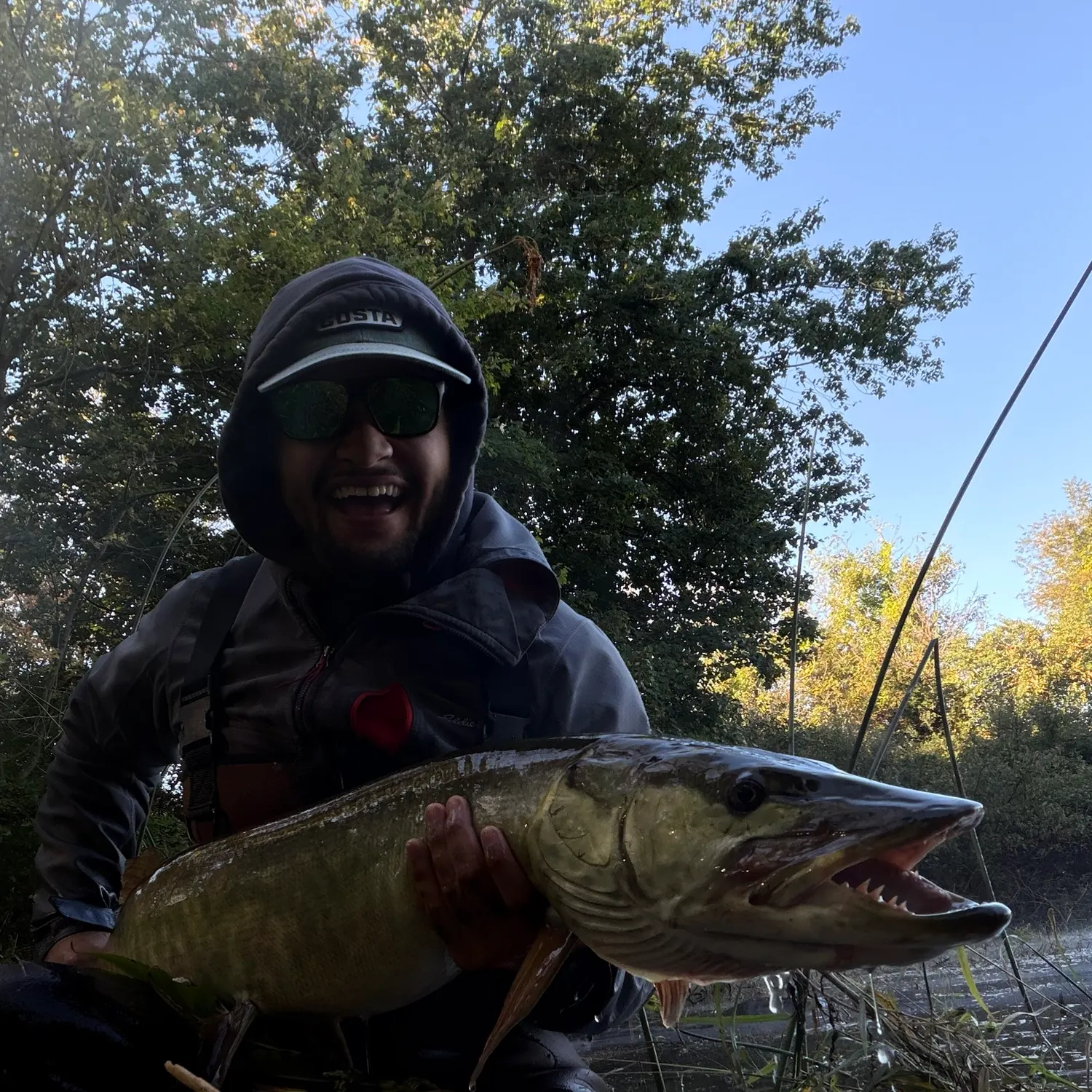 Muskie caught on Fishbrain