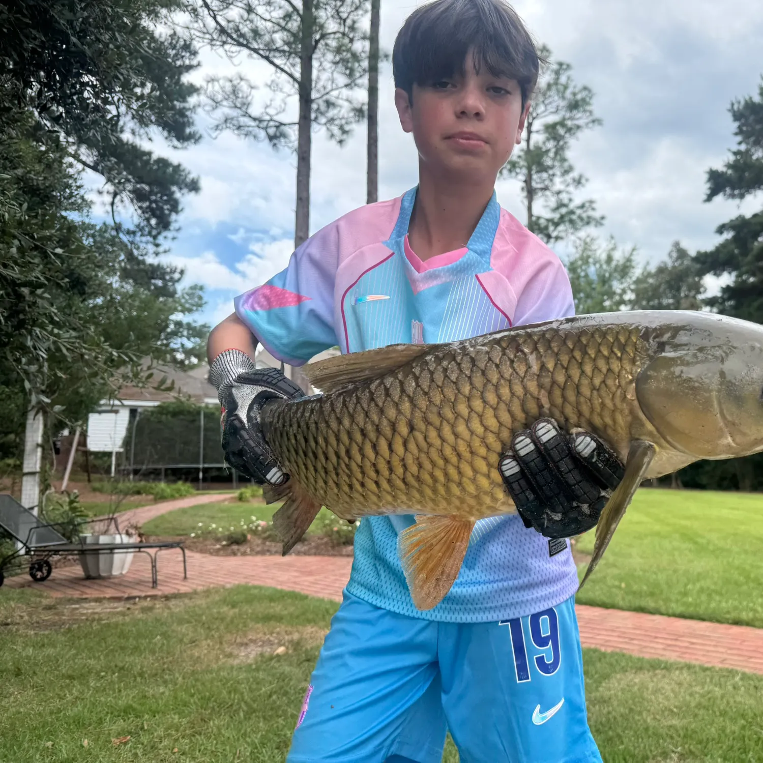 Grass carp caught on Fishbrain