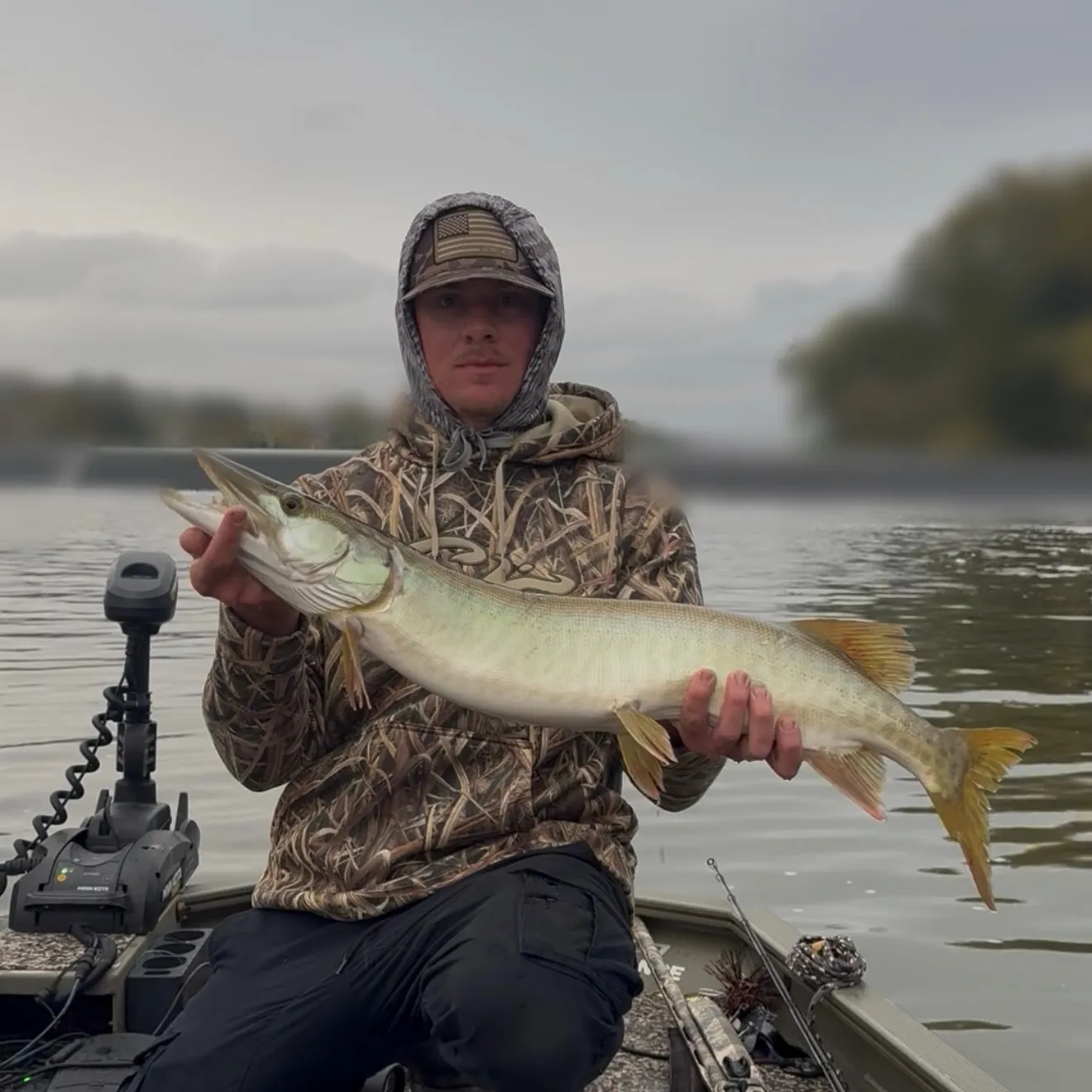 Muskie caught on Fishbrain