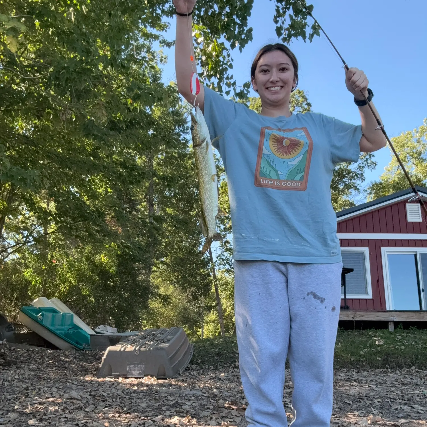 recently logged catches