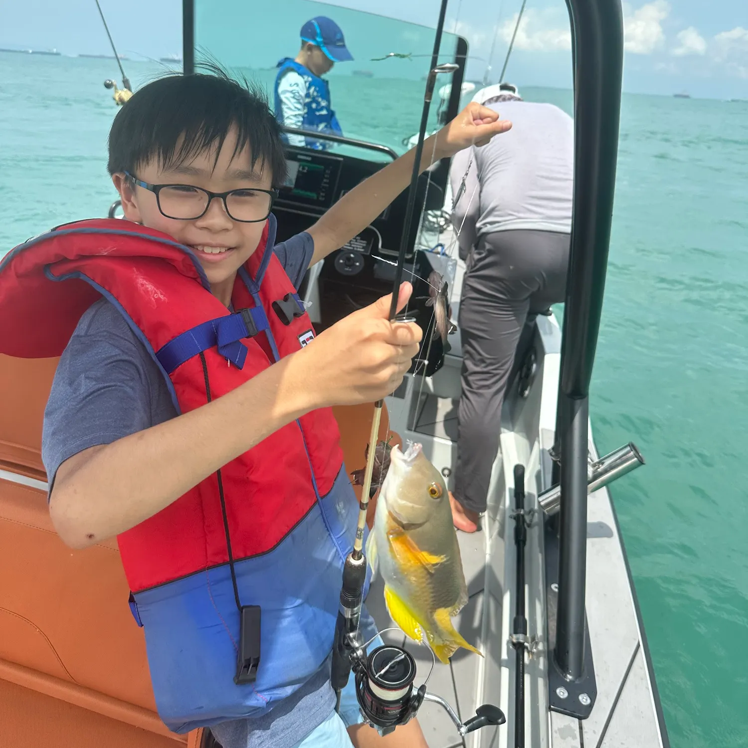 The most recent Orange-dotted tuskfish catches on Fishbrain