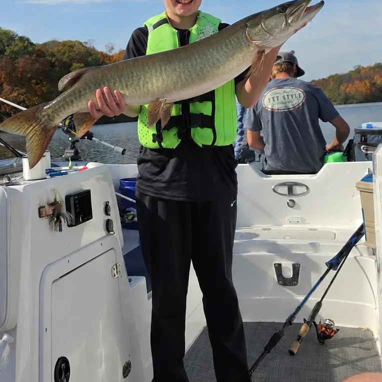 Muskie caught on Fishbrain