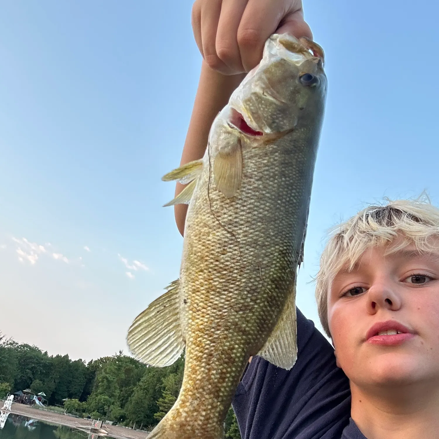 Smallmouth bass caught on Fishbrain