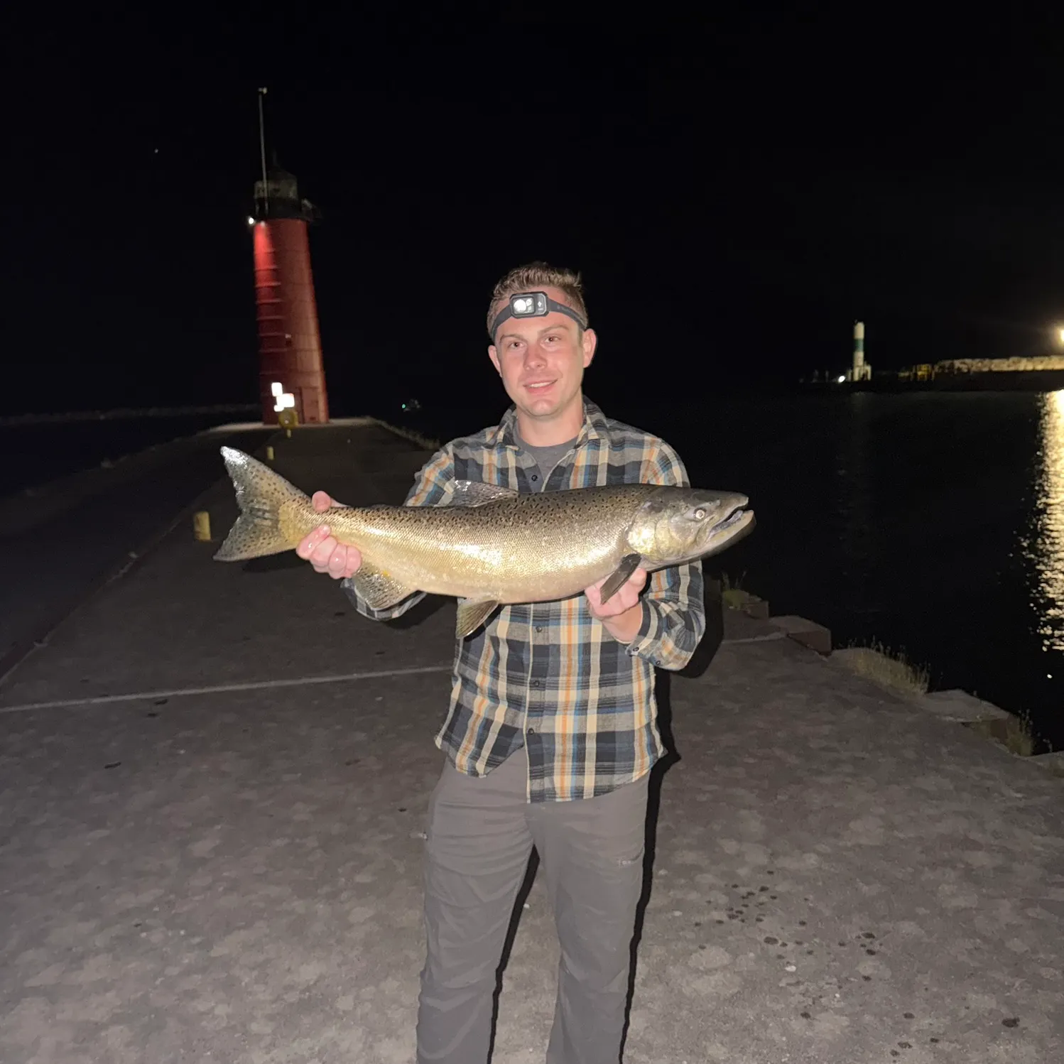 Chinook salmon caught on Fishbrain
