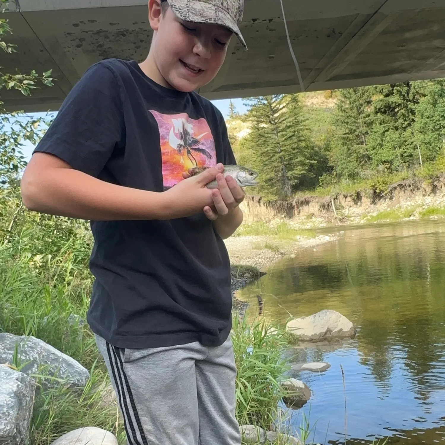 Rainbow trout caught on Fishbrain