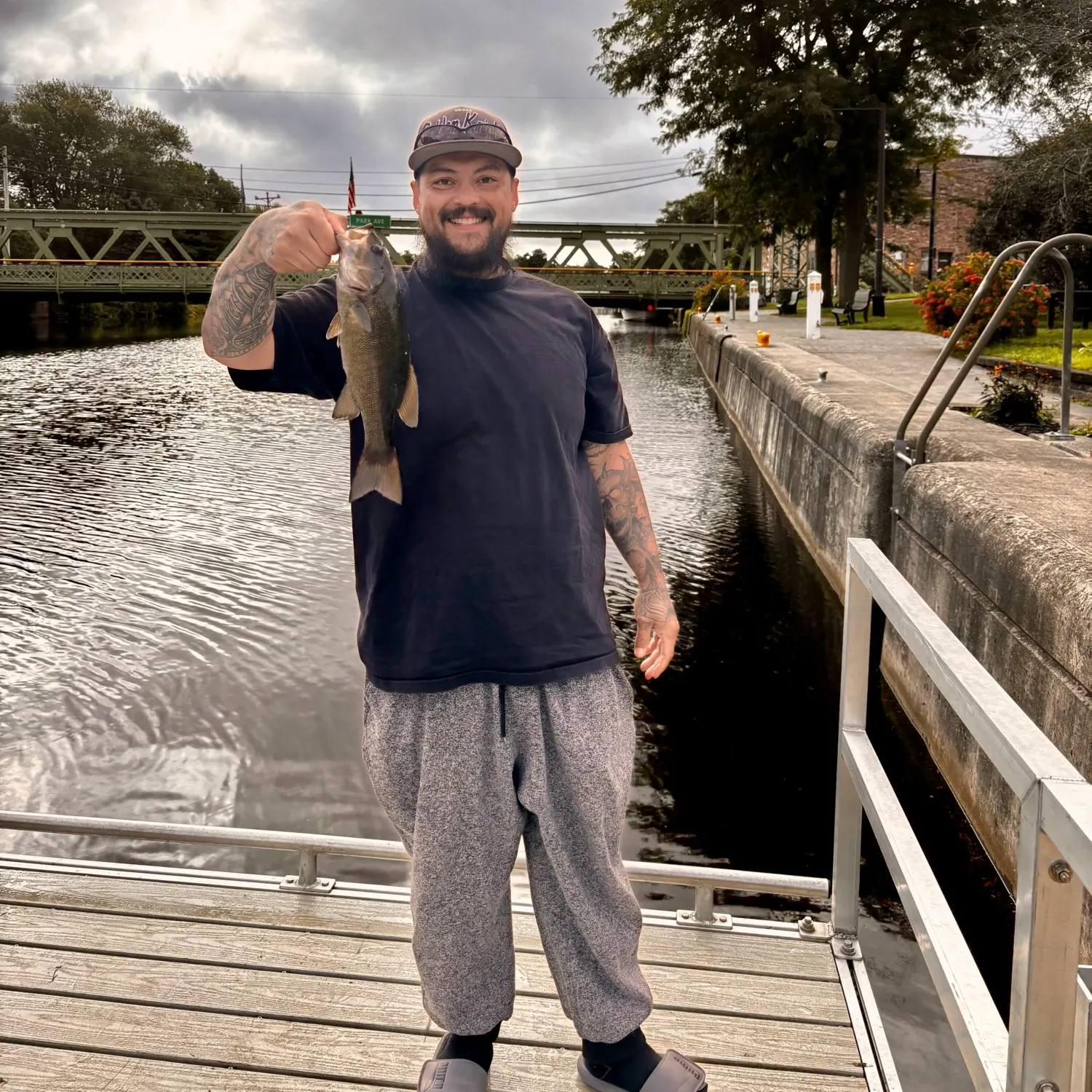 Smallmouth bass caught on Fishbrain