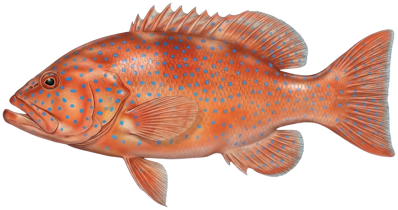 Leopard coralgrouper