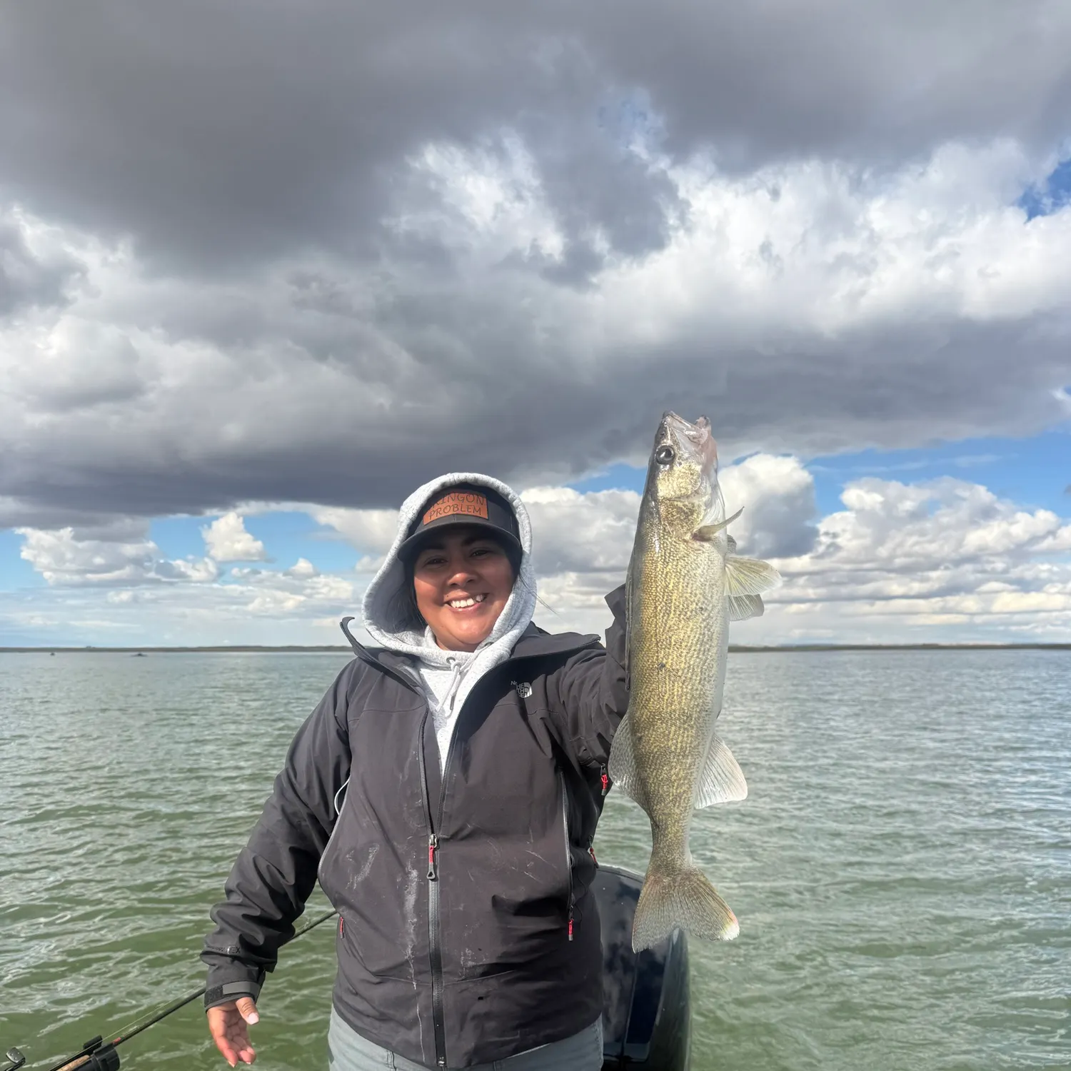 Walleye caught on Fishbrain