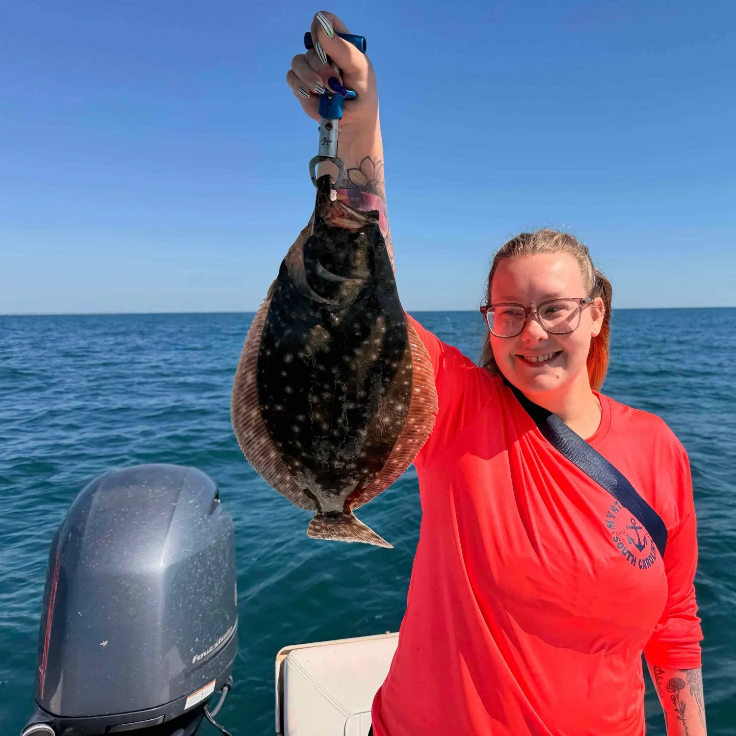 Summer flounder caught on Fishbrain
