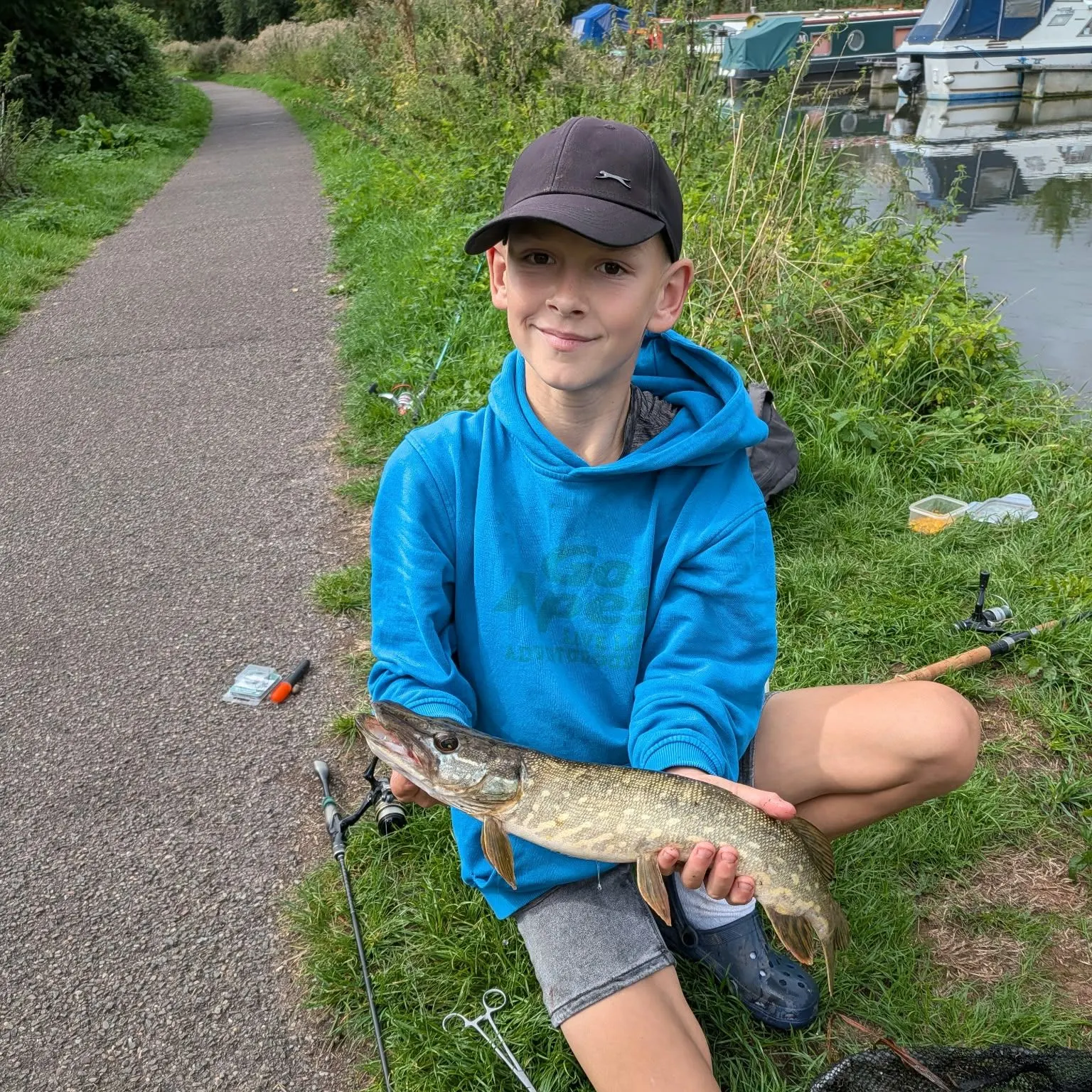 Northern pike caught on Fishbrain