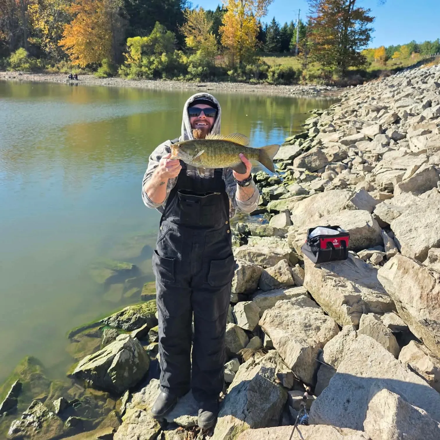 Smallmouth bass caught on Fishbrain
