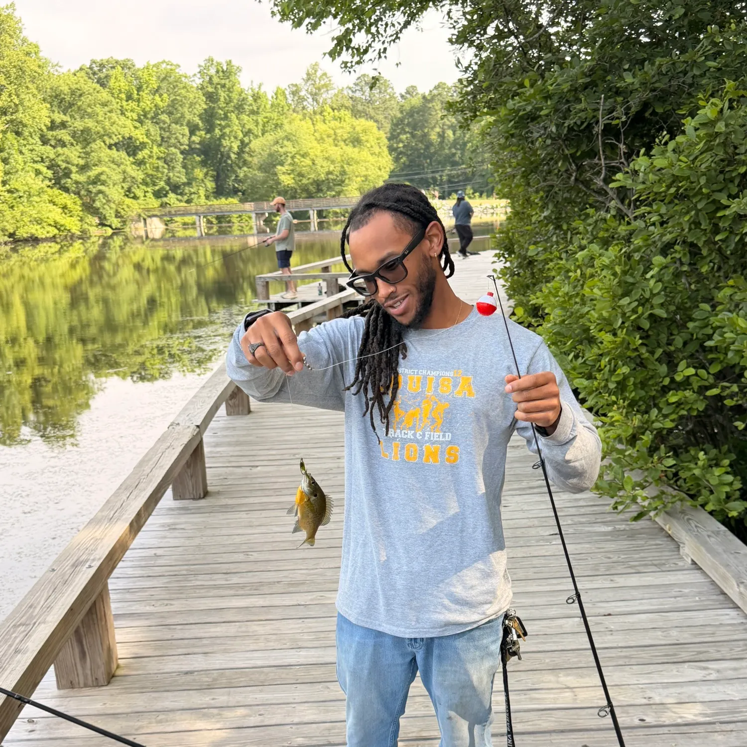 recently logged catches