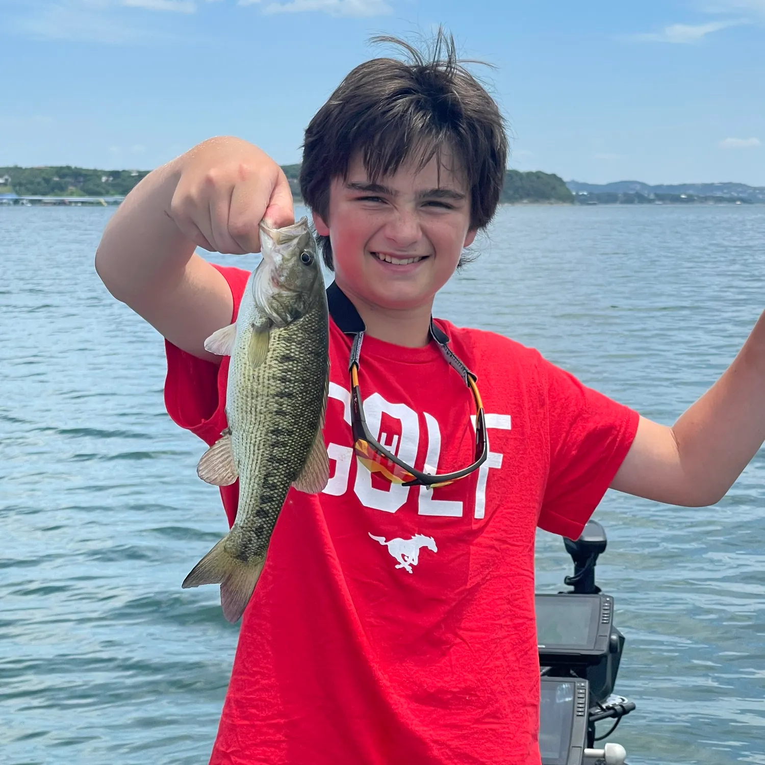 The most recent Guadalupe bass catches on Fishbrain