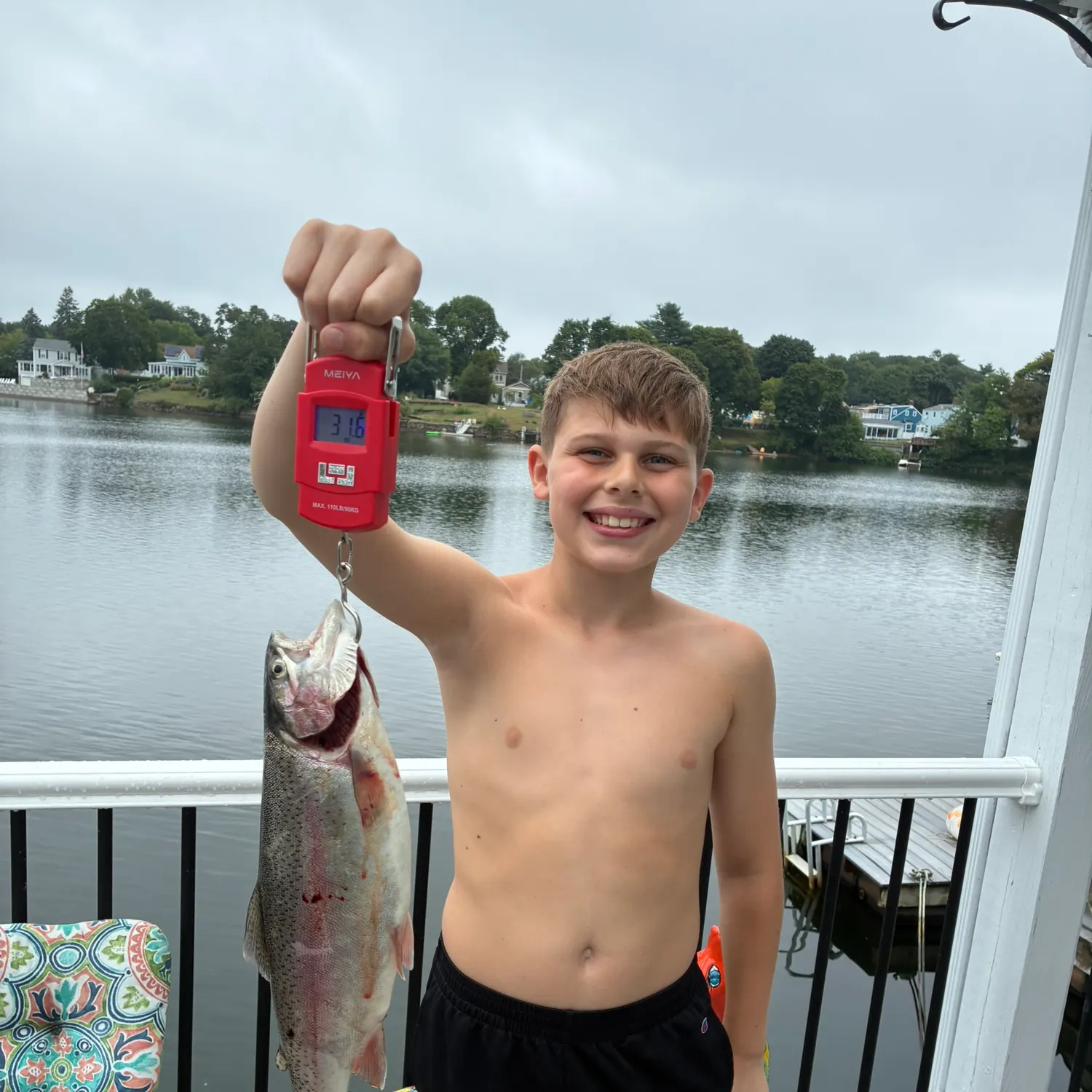 Rainbow trout caught on Fishbrain