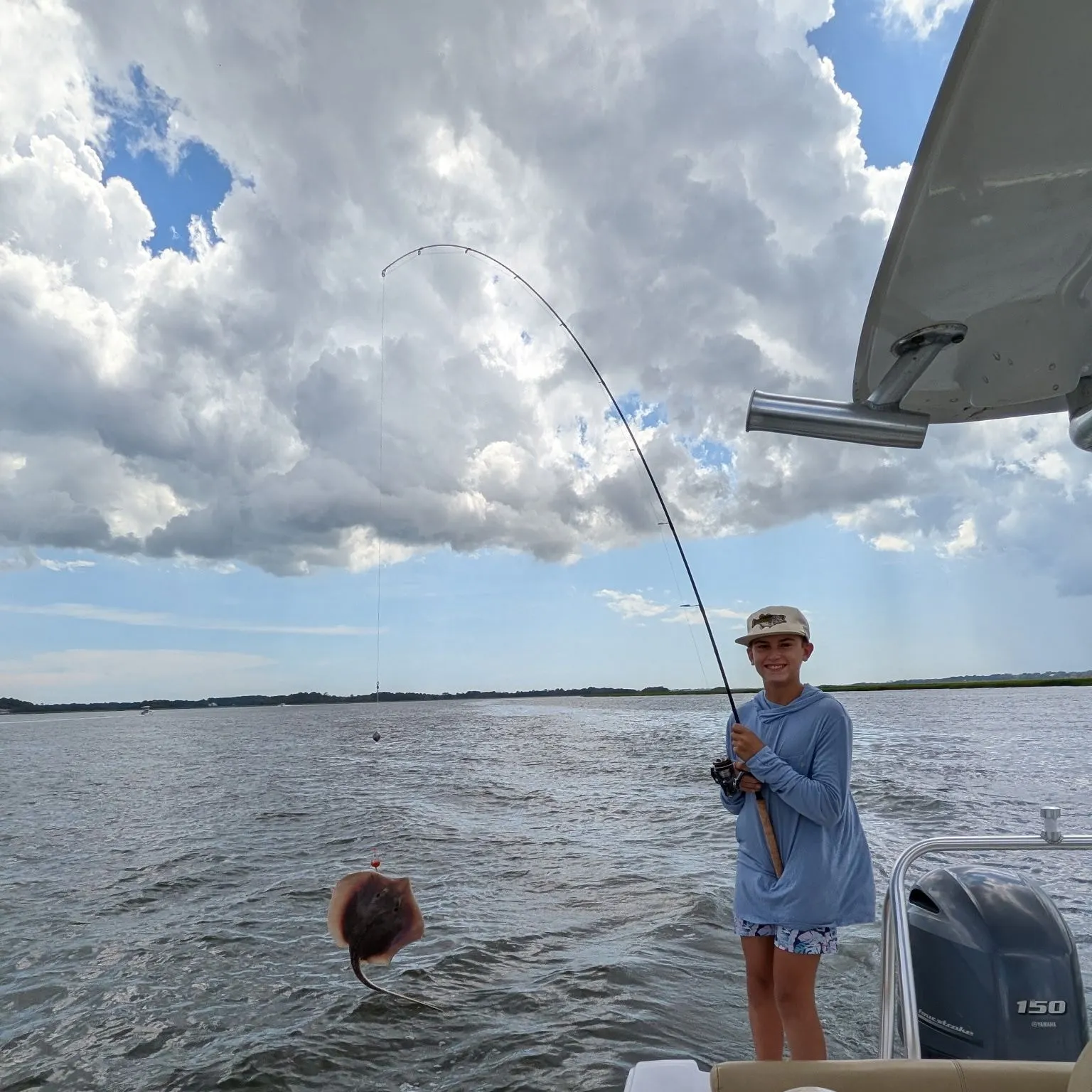 Southern stingray caught on Fishbrain
