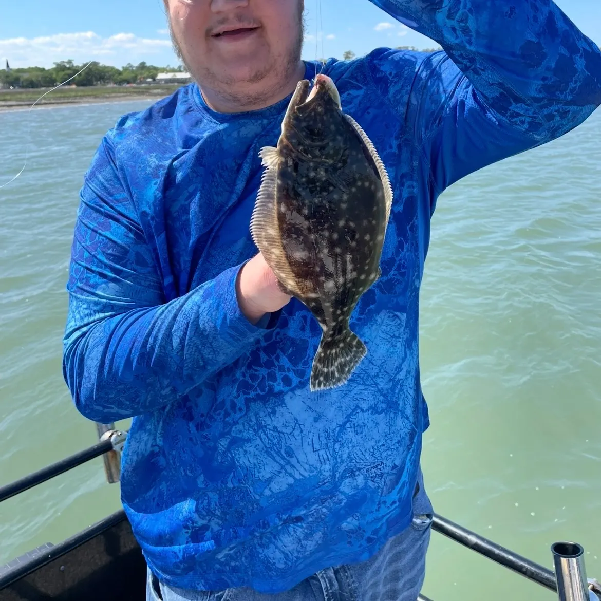 Southern flounder caught on Fishbrain