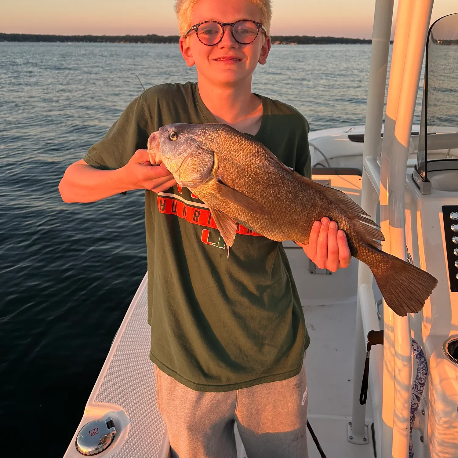 recently logged catches