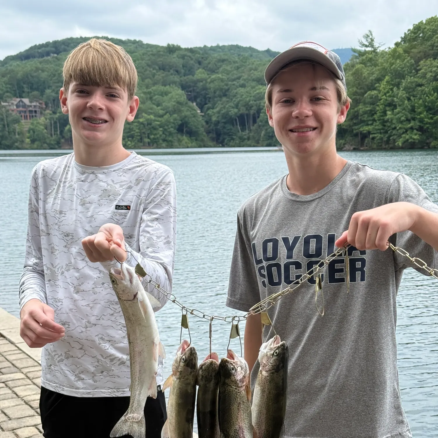 recently logged catches