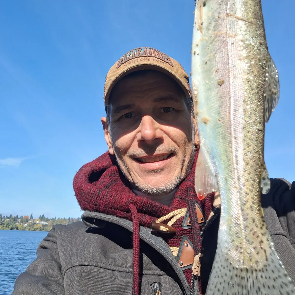 Rainbow trout caught on Fishbrain