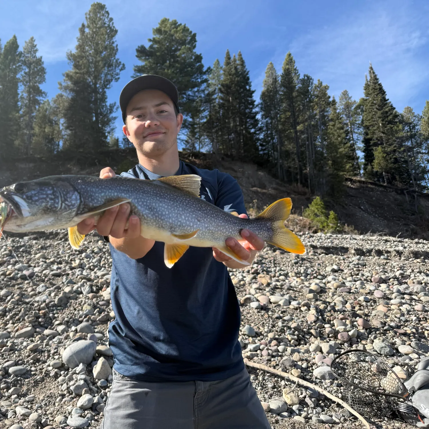 Lake char caught on Fishbrain