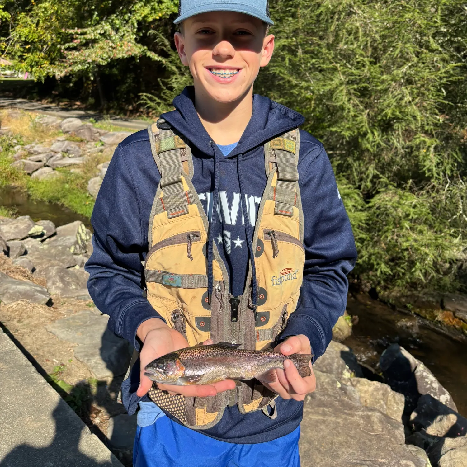 Rainbow trout caught on Fishbrain