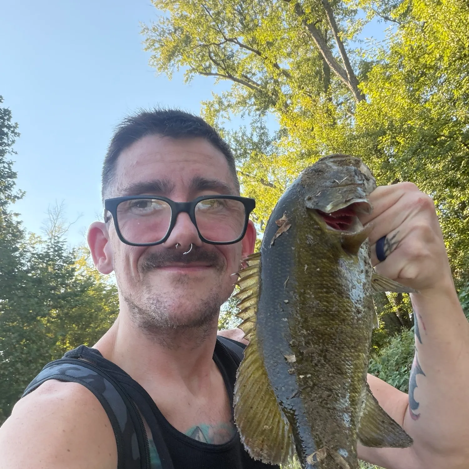 Smallmouth bass caught on Fishbrain