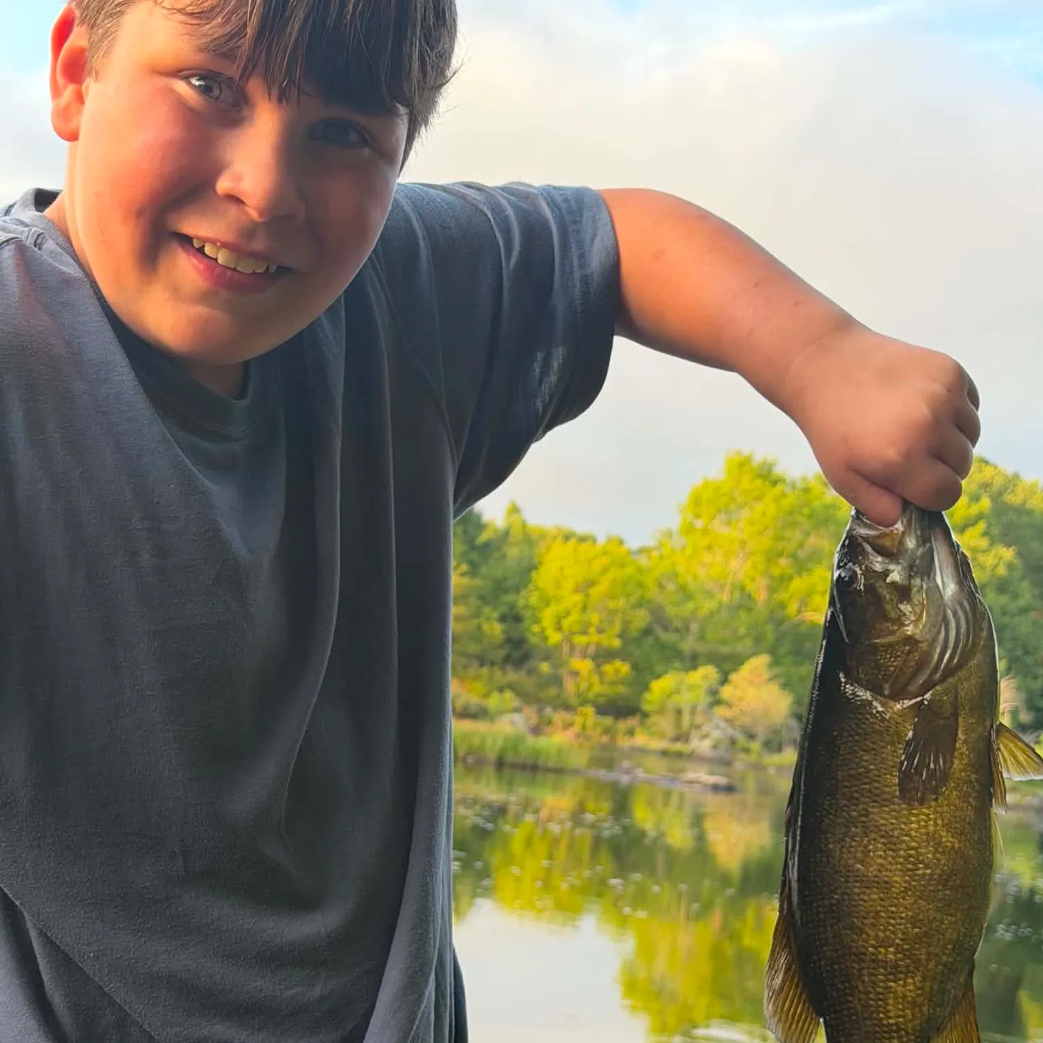 Smallmouth bass caught on Fishbrain