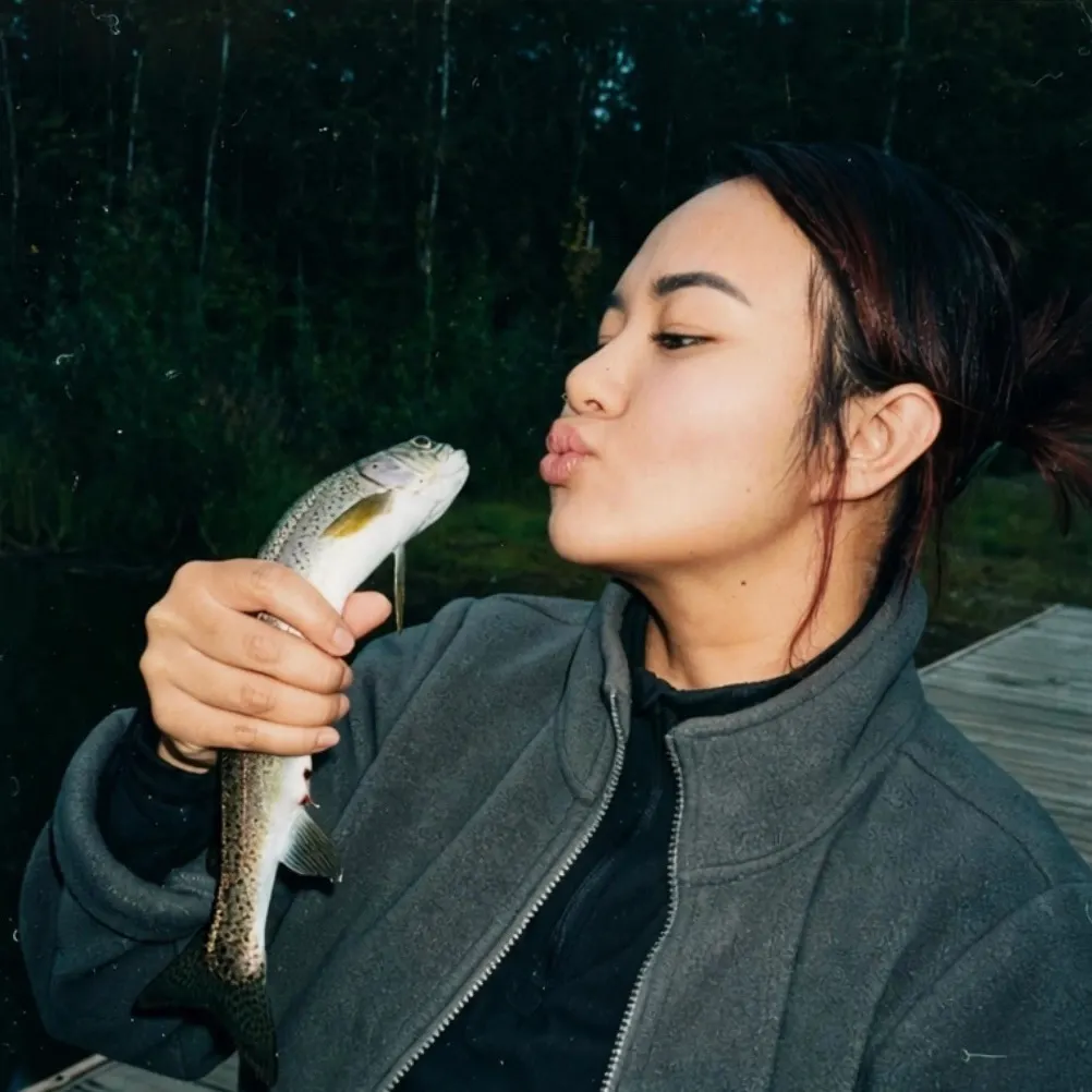 Rainbow trout caught on Fishbrain