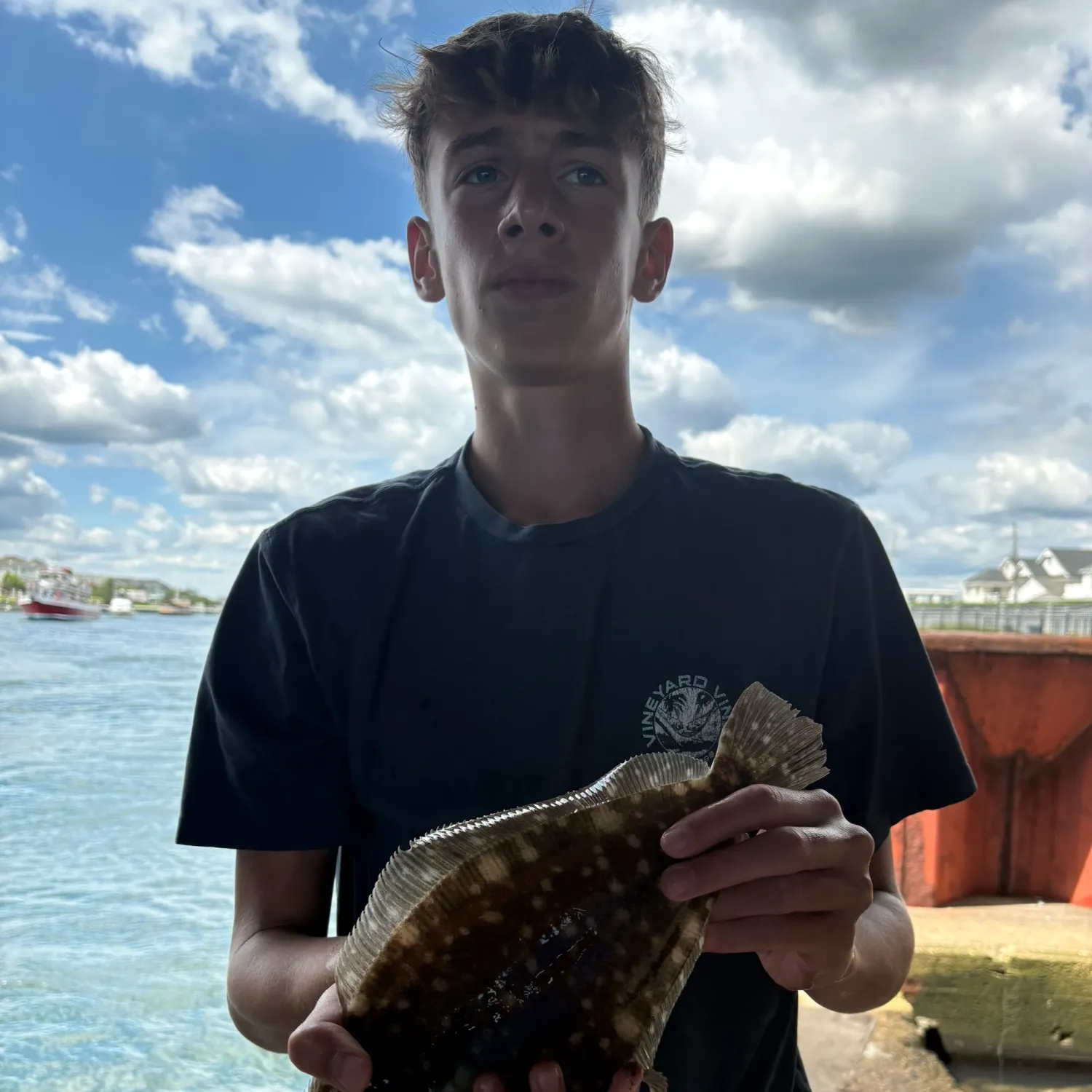 Summer flounder caught on Fishbrain